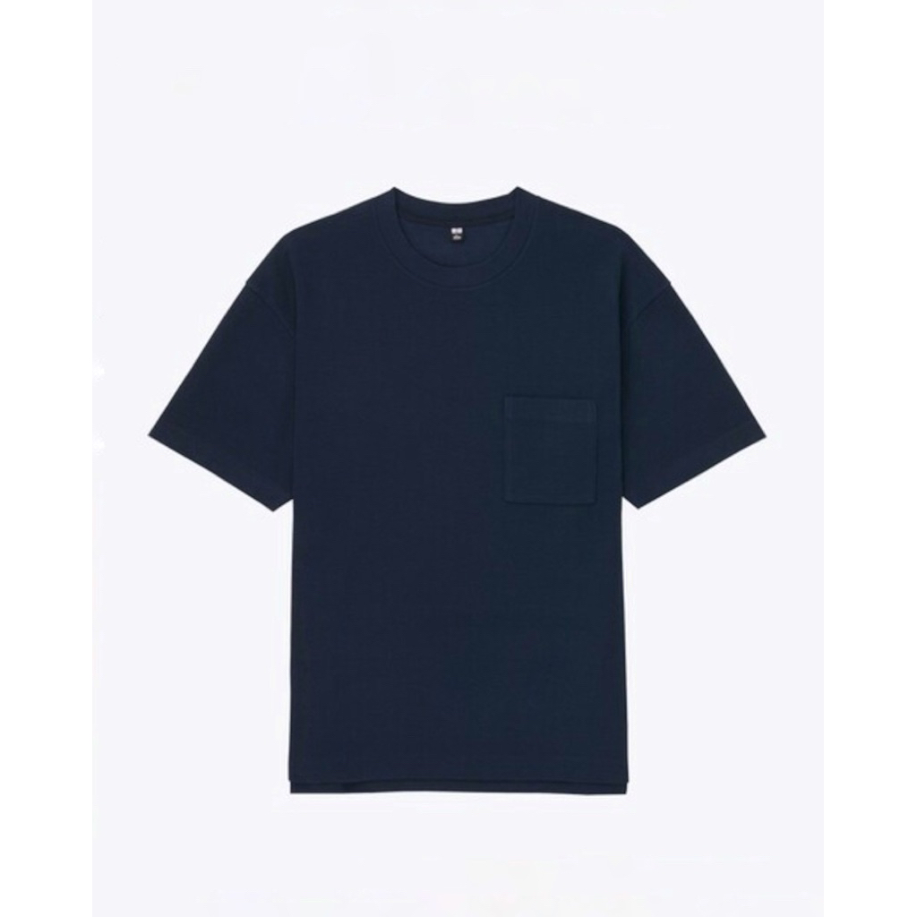 UNIQLO CREW NECK T SHIRT POCKET