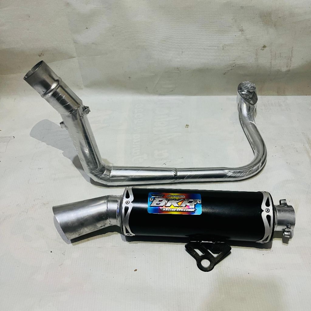 Knalpot Samlong BKR Suara Bass Gerung Dengan Sarangan Full