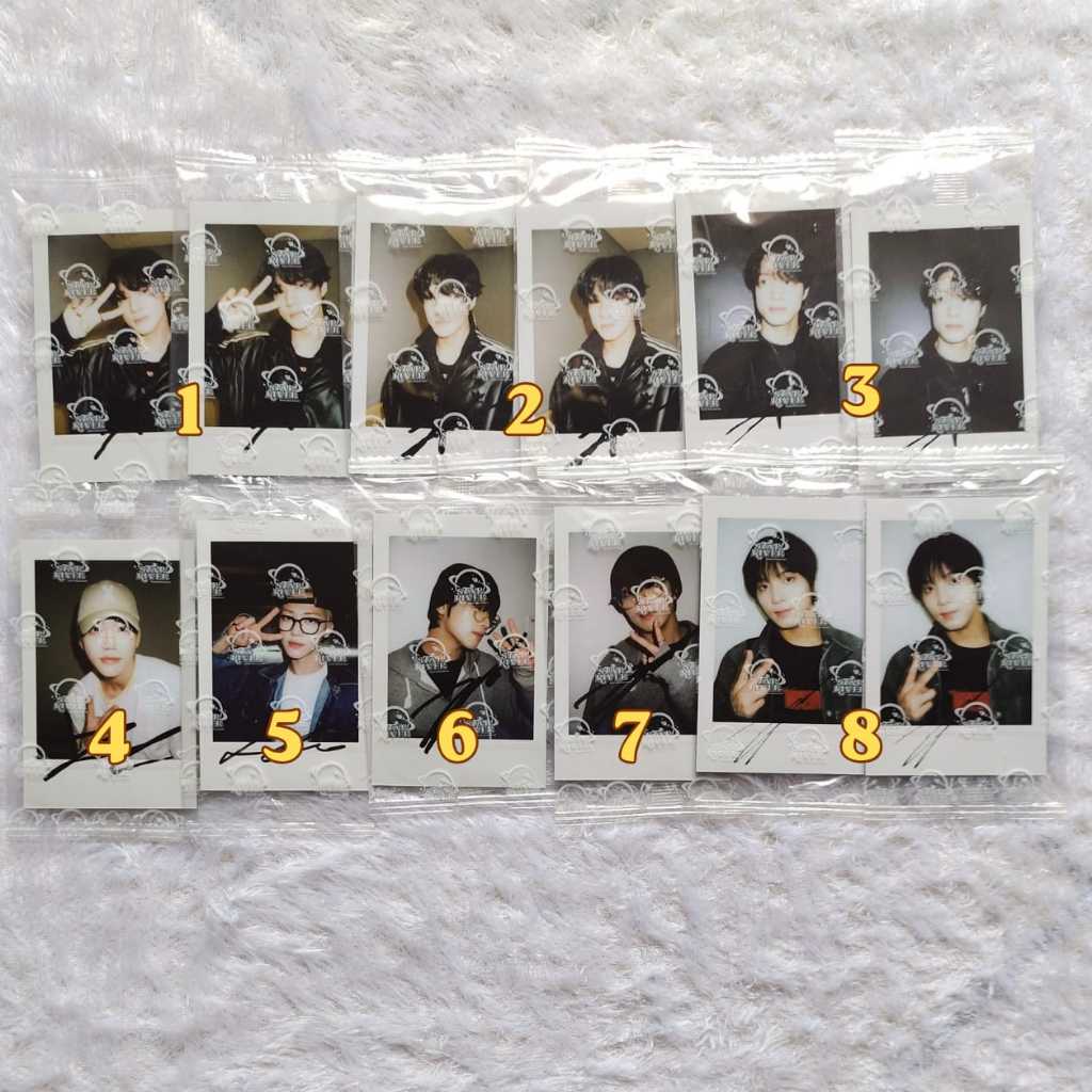 Ready Stock Pola Photocard NCT Dream Haechan Jeno Starriver Dreamscape Official Sealed