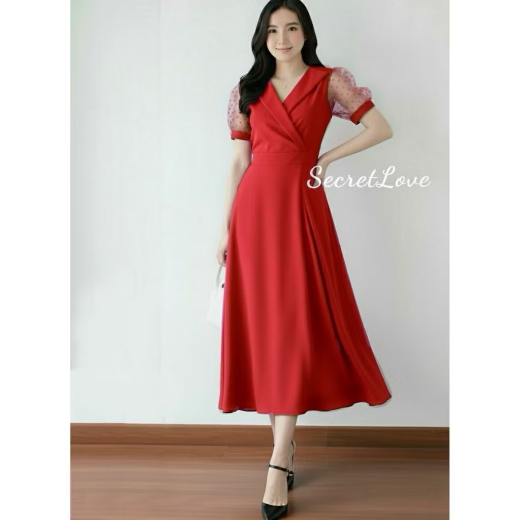 Dress Lexie scuba dress pesta