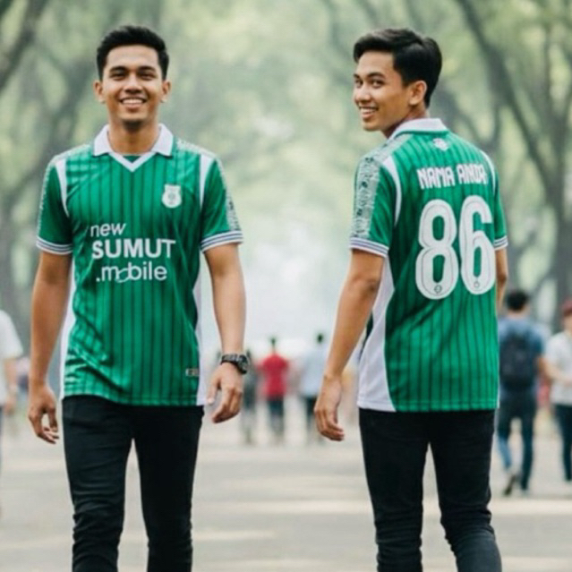 KAOS JERSEY PSMS MEDAN  KW TERBARU 2025-2026 BISA PAKE NAMA SENDIRI DAN NOMER PUNGGUNG
