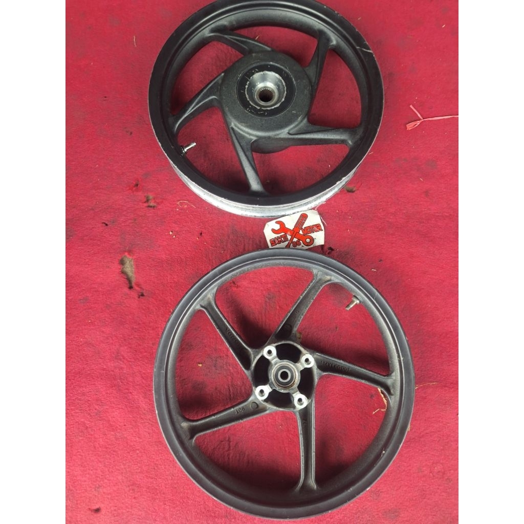 Velg Racing Depan Belakang Vario 125 Old Bekas Original
