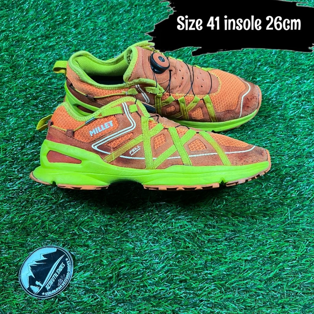 Sepatu Outdoor Gunung Hiking Millet Size 41