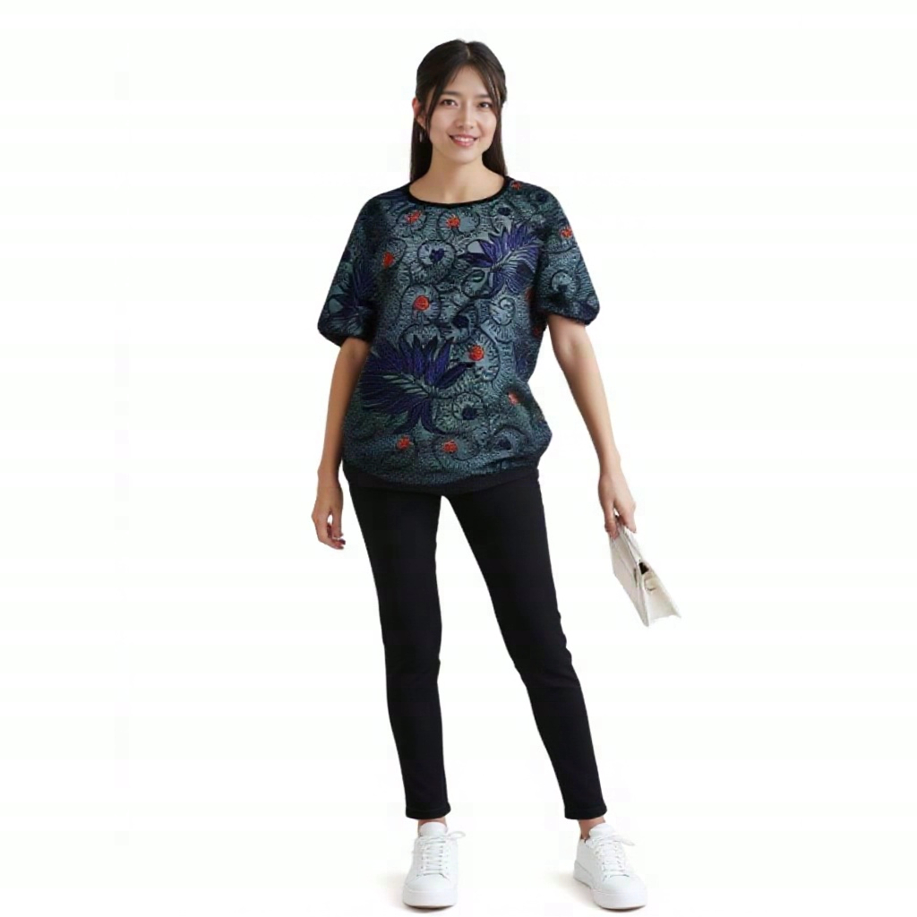 ATASAN WANITA KEKINIAN JUMBO OVERSIZE LD100-LD130