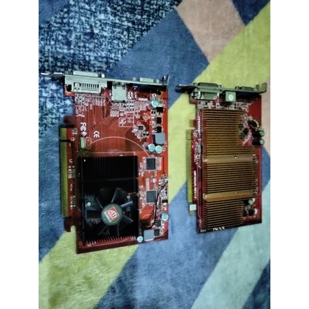 ASUS Radeon HD 4650 (seri AX4650), GPU ATI Radeon HD 4650  (RV73B).512 DDR2.Normal
