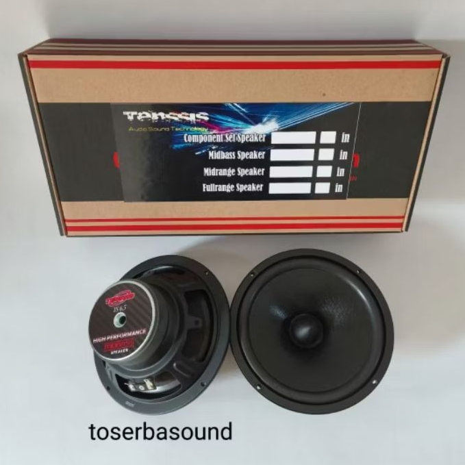 Speaker Midbass 6,5 inch Tensis audio mobil