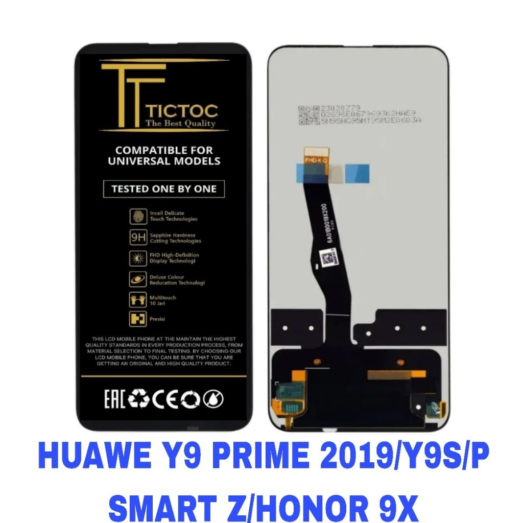 LCD HUAWE Y9 PRIME 2019/Y9S/P SMART Z/HONOR 9X