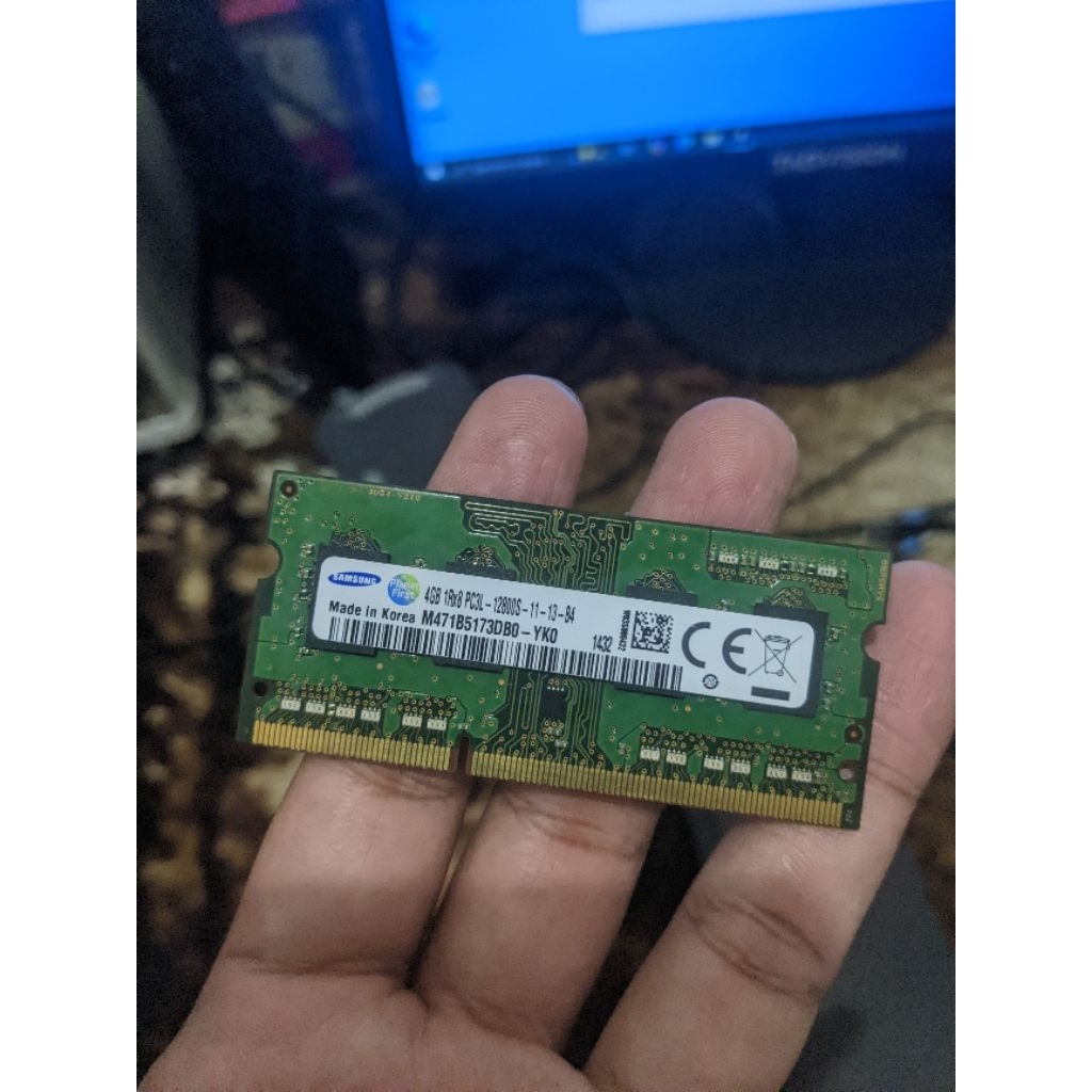 RAM Laptop Samsung 4GB PC3L 12800s Normal