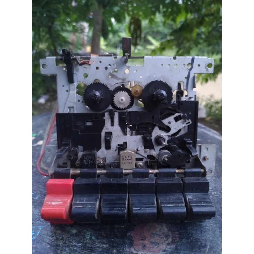 komponen part tape deck bekas
