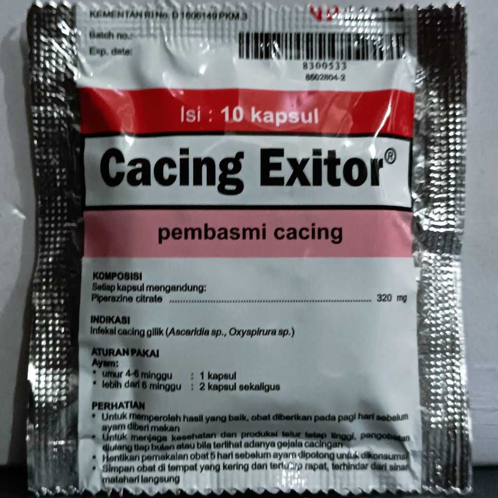 OBAT CACING AYAM ADUAN