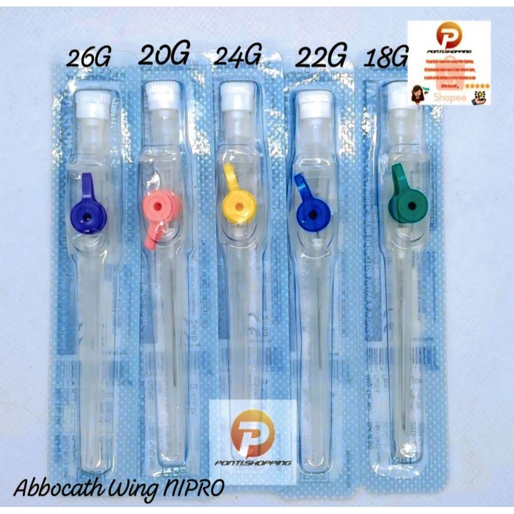 ABBOCATH WING PORT NIPRO/IV.CATHETER