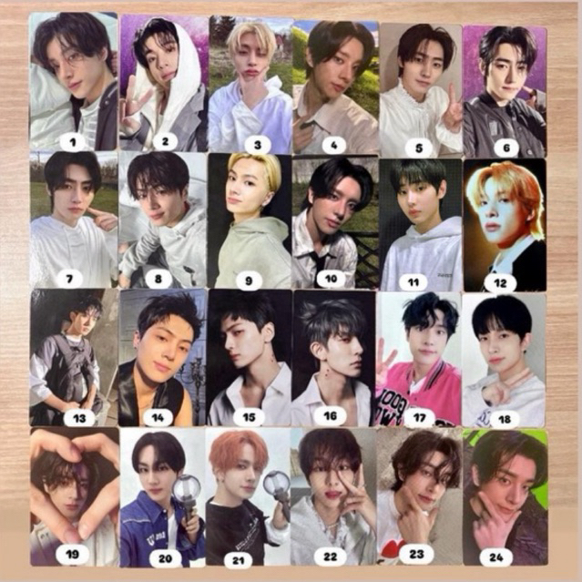 (READY) OFFICIAL PHOTOCARD ENHYPEN JAKE SUNGHOON JAY HEESEUNG DAY DREAM DARK BLOOD GGU GGU