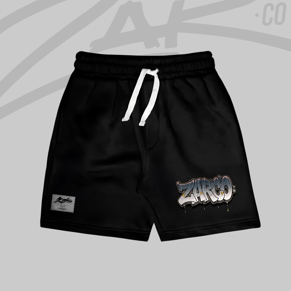 Zarco - Celana Boardshorts Graffiti / Celana Pendek Pria Wanita Babyterry / Shortpants Premium