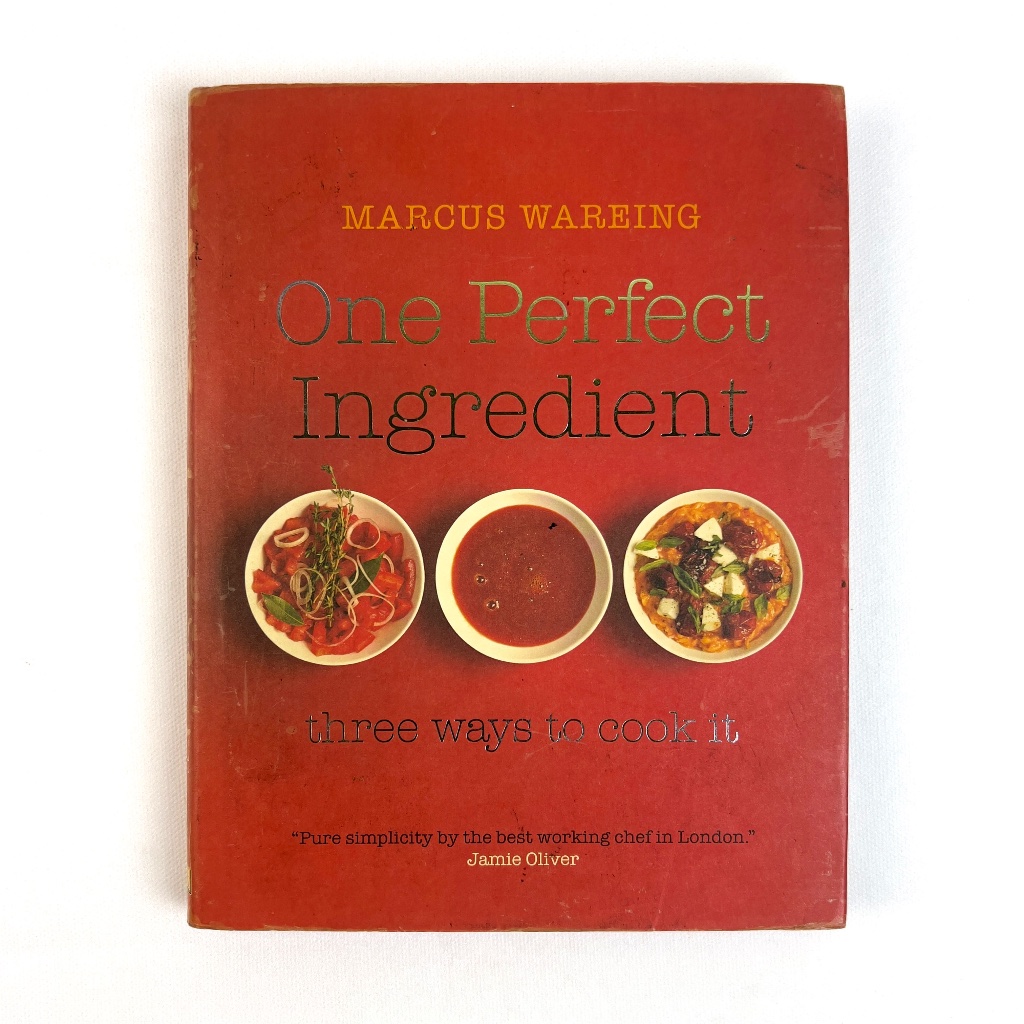 Buku Masak Import – One Perfect Ingredient (Marcus Wareing) – Hardcover – Buku Resep Chef UK – Kondi