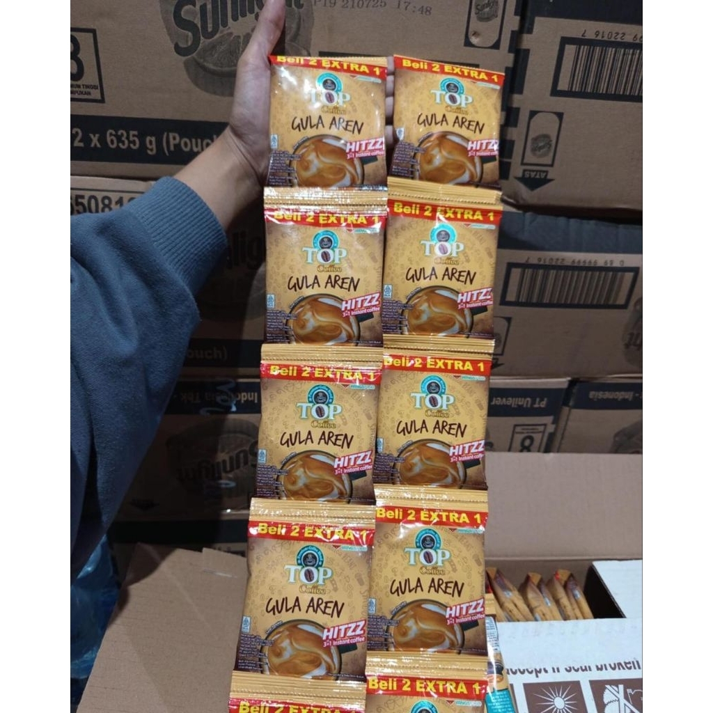 Kopi Top Gula Aren /Dus 12renceng