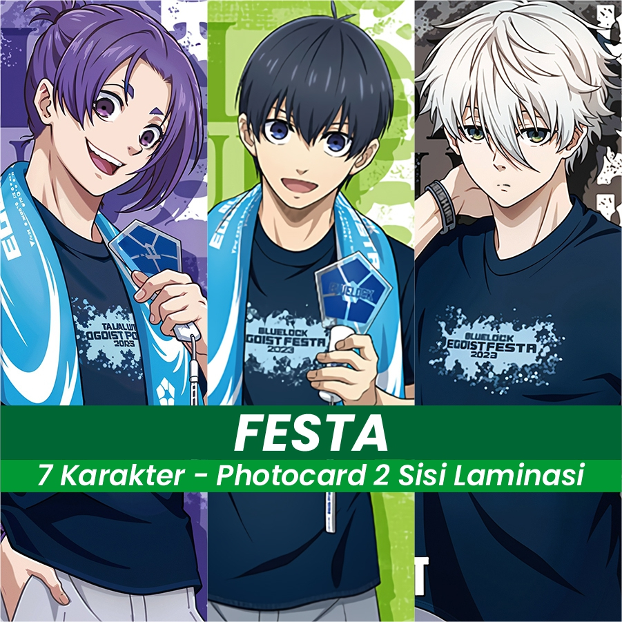 Blue Lock Photocard Festa