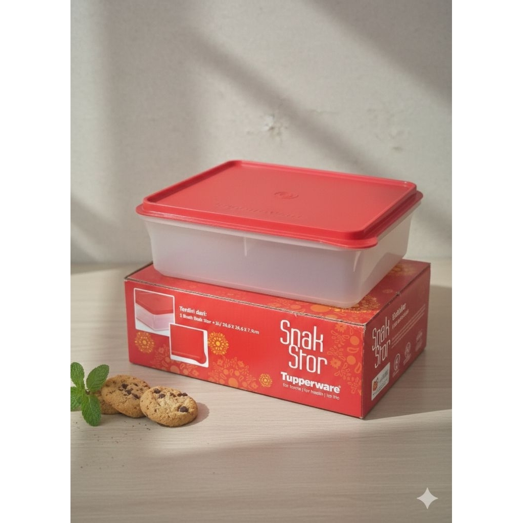 Tupperware Mosaic Snak Stor / Snack Stor