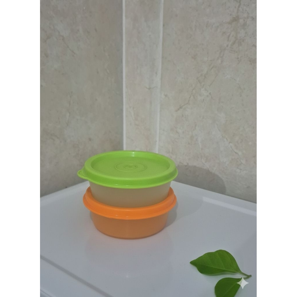 Bundling Snack Cup freezer mate mini dan small round Tupperware