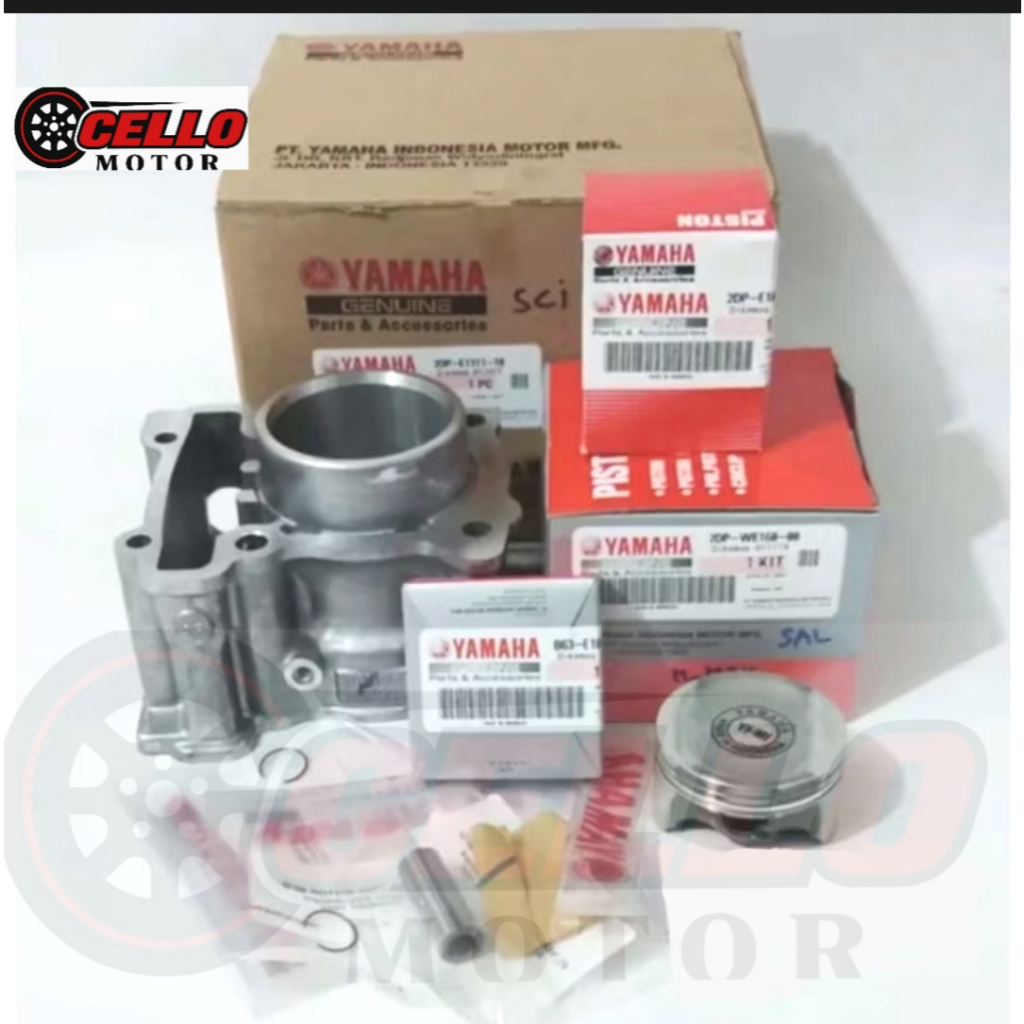 Silinder blok boring + piston kit nmax-aerox 155 original