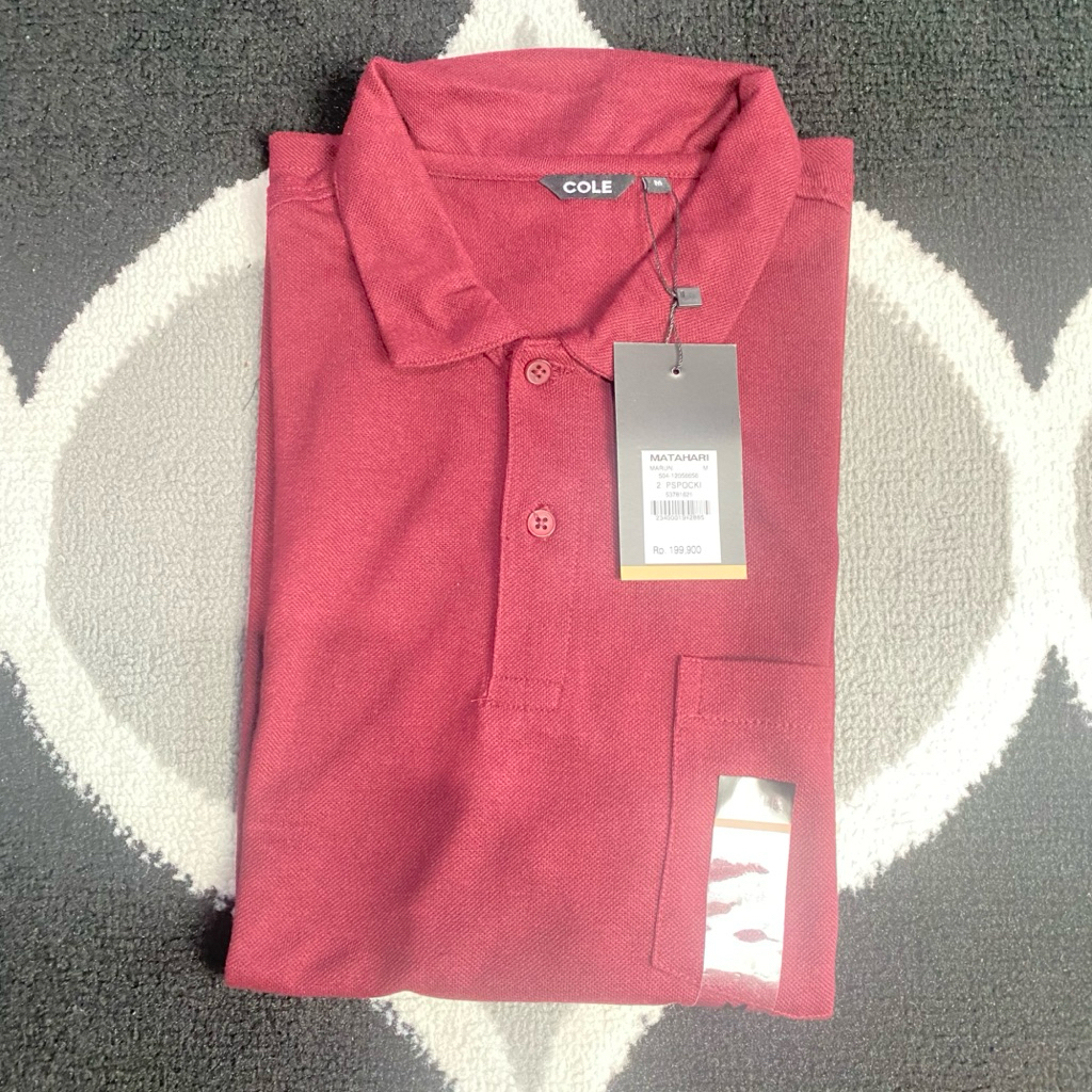 COLE - Kaos kerah cowo dewasa brand Original Matahari