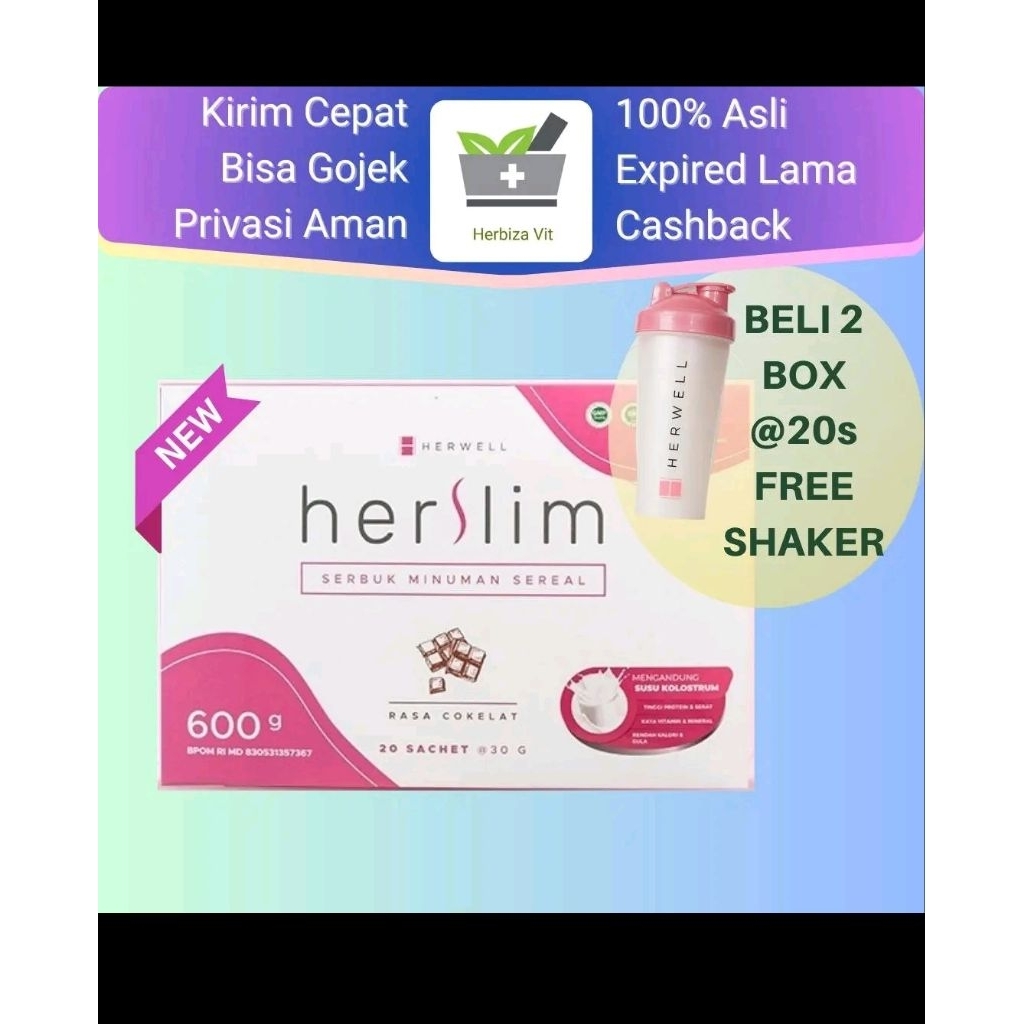 herslim serbuk minuman coklat untuk diet