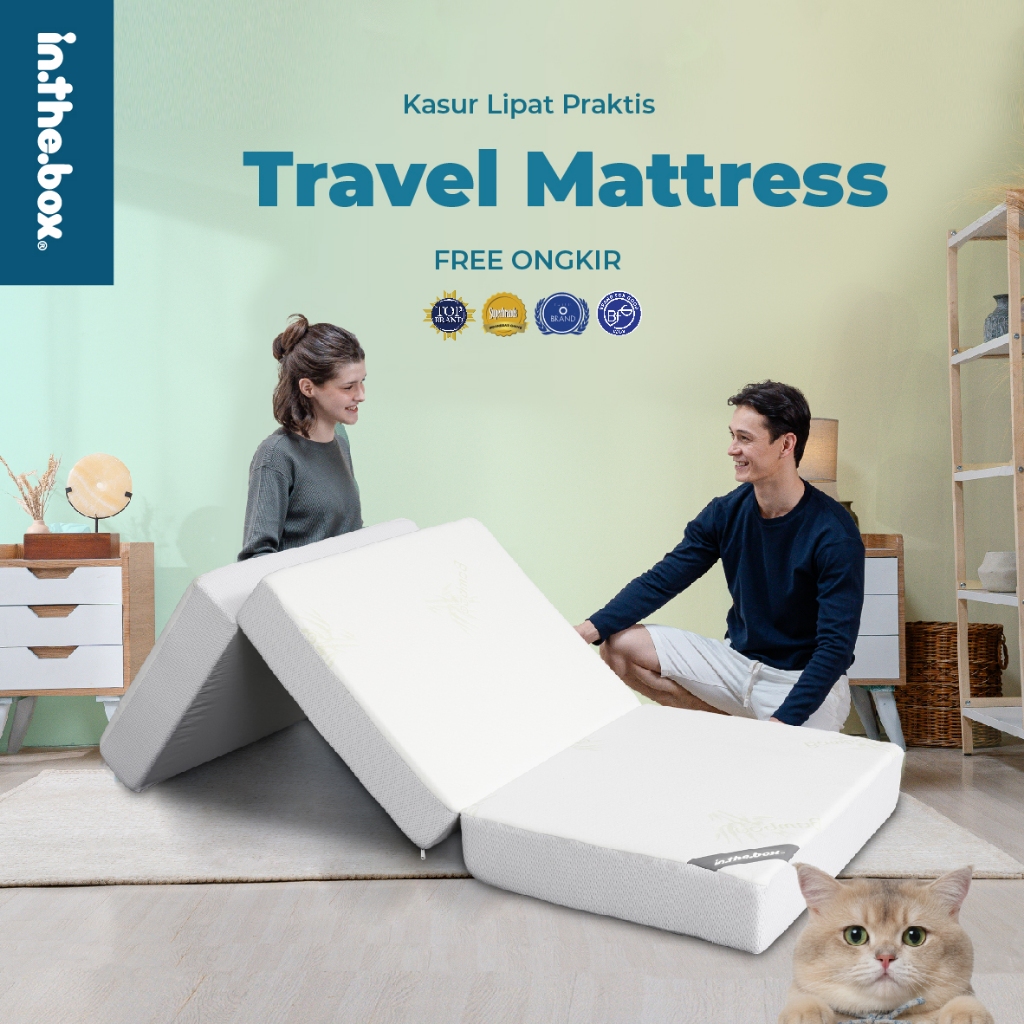 INTHEBOX Travel Mattress (Kasur Lipat) - Kasur Anak Kos - Kasur Kos