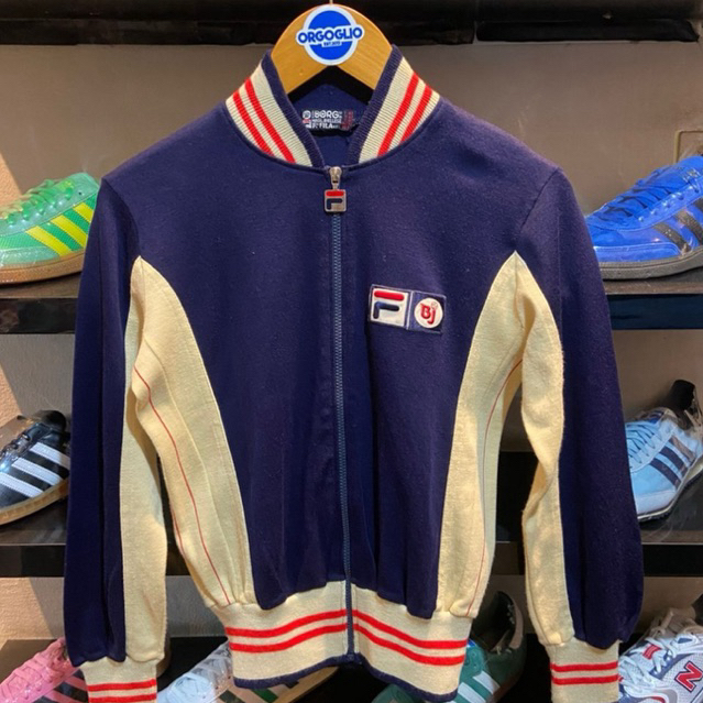 Vintage OG FILA Bj Settanta MK1 navy (RARE & COLLECTOR ITEM) used very good condition