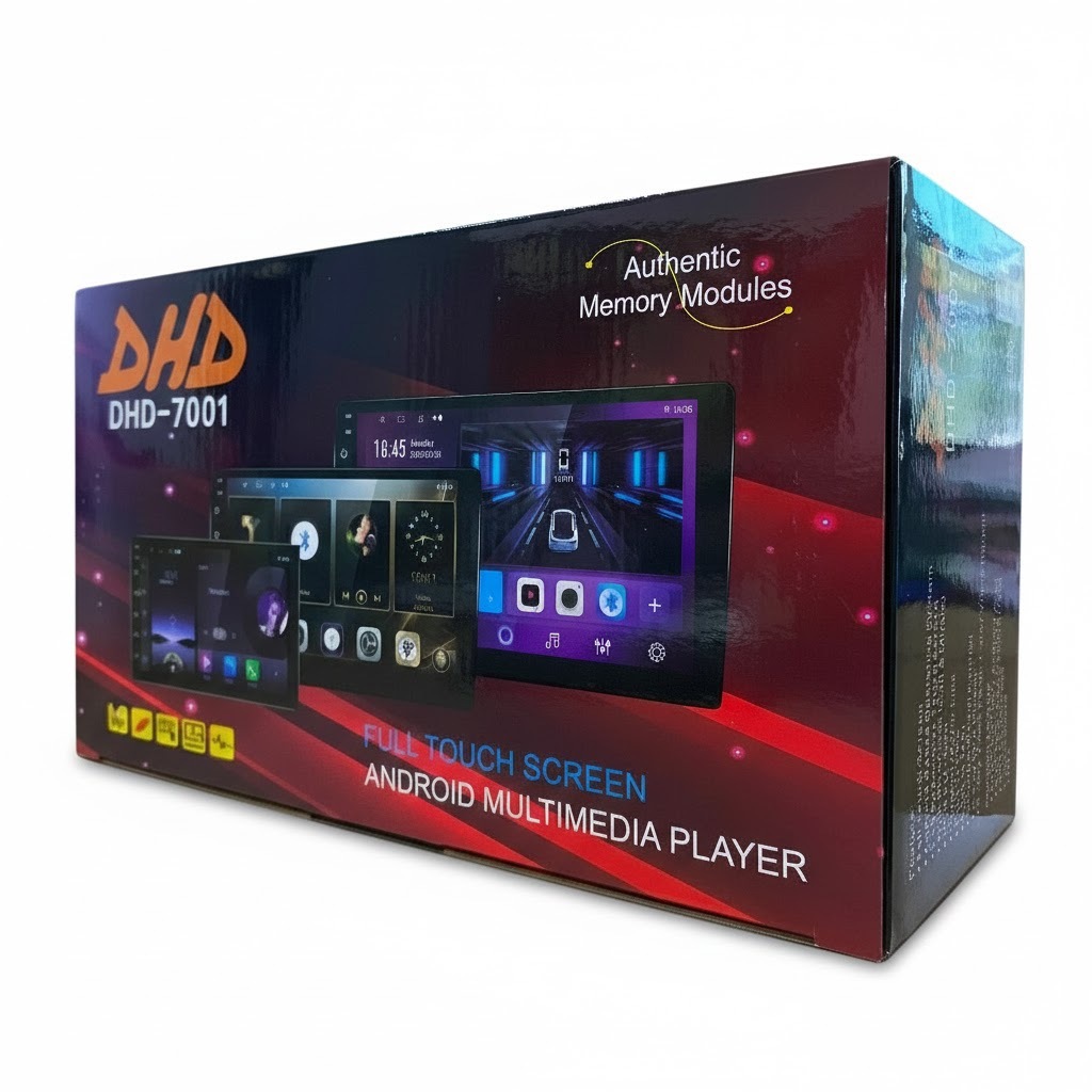 HEADUNIT ANDROID 9 INCH DHD 7001 TV Mobil Layar Besar Touchscreen Bluetooth WiFi GPS Navigasi