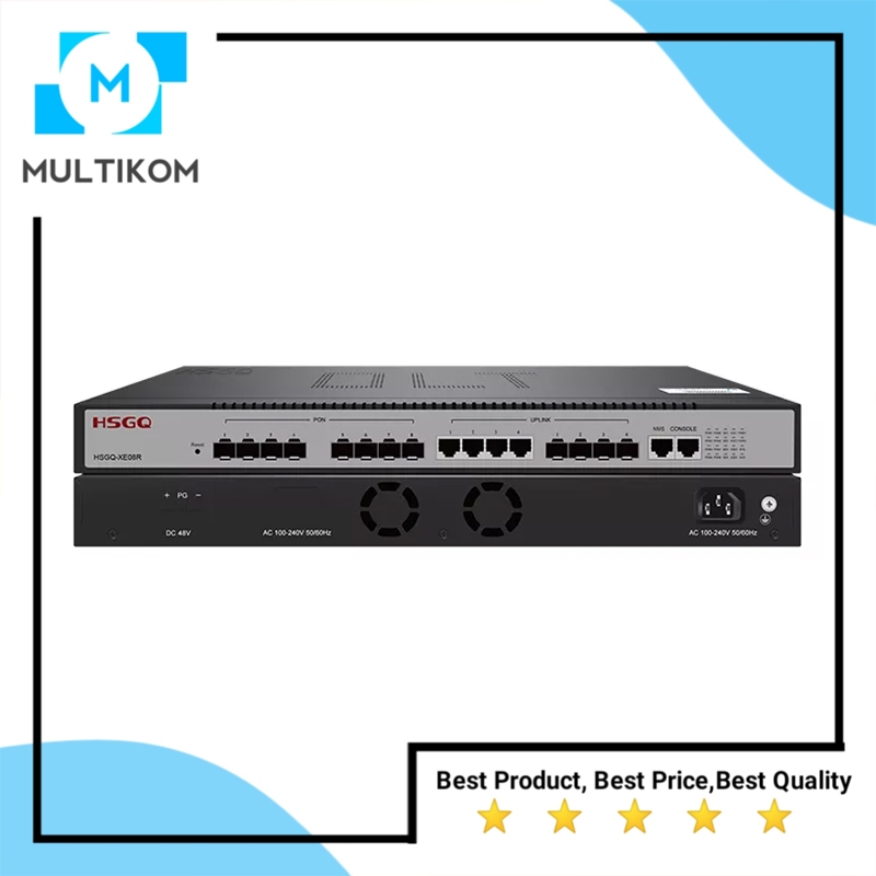 OLT EPON HSGQ XE08ID 8 PORT TANPA SFP