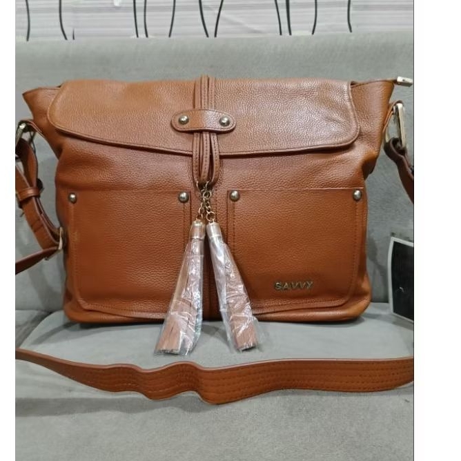 TAS SELEMPANG SAVVY WARNA COKOREN NEW SALEEE