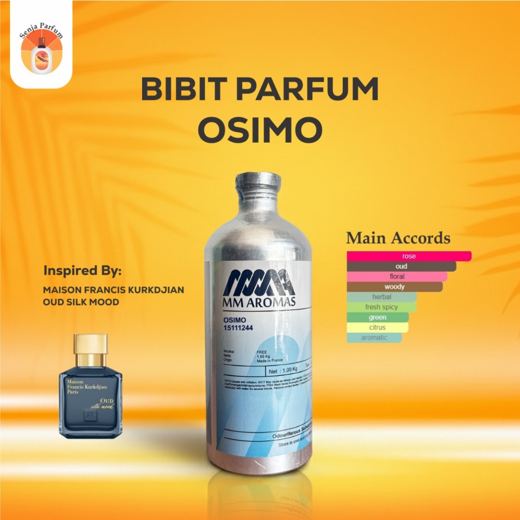 Bibit Parfum OSIMO Inspired by OUD SILK MOOD Kemasan Segel