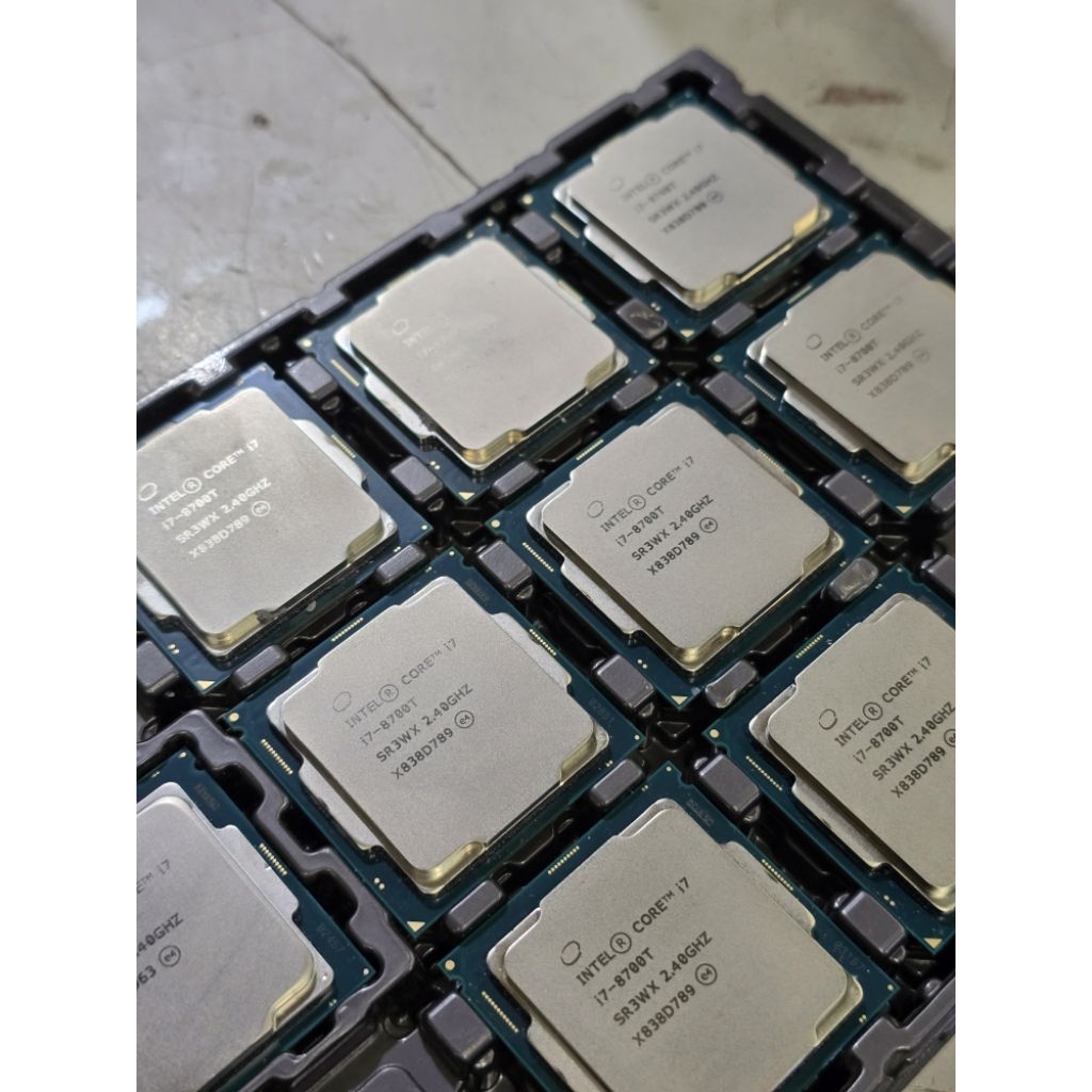 PROCESSOR CORE I7 8700T GEN8 SOCKET 1151 TRAY BERGARANSI