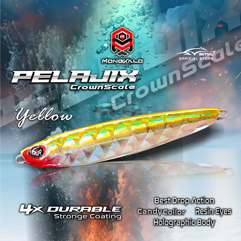 Mongkalo Pelajix Kipas noGID noMotif Candy 40 Kuning