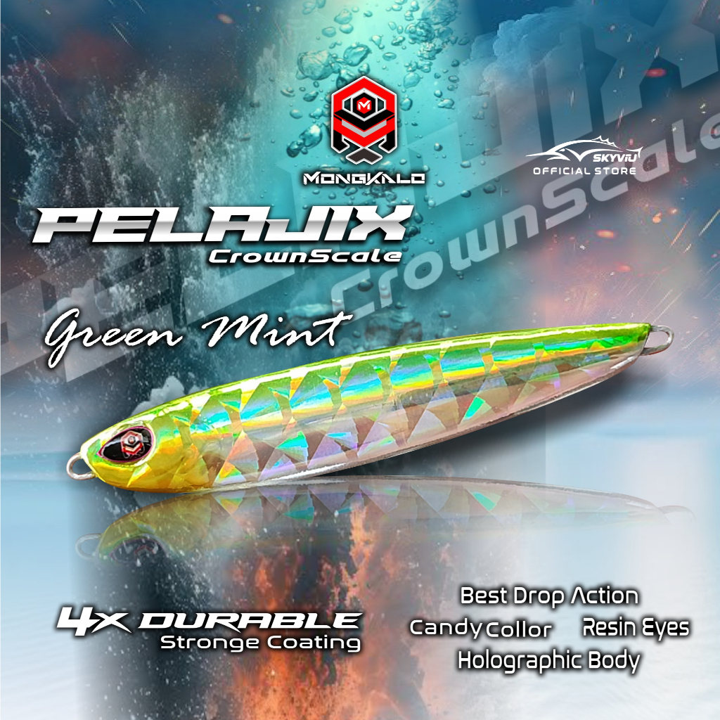 Mongkalo Ambisious Kipas noGID noMotif Candy 60 Hijau-Mint