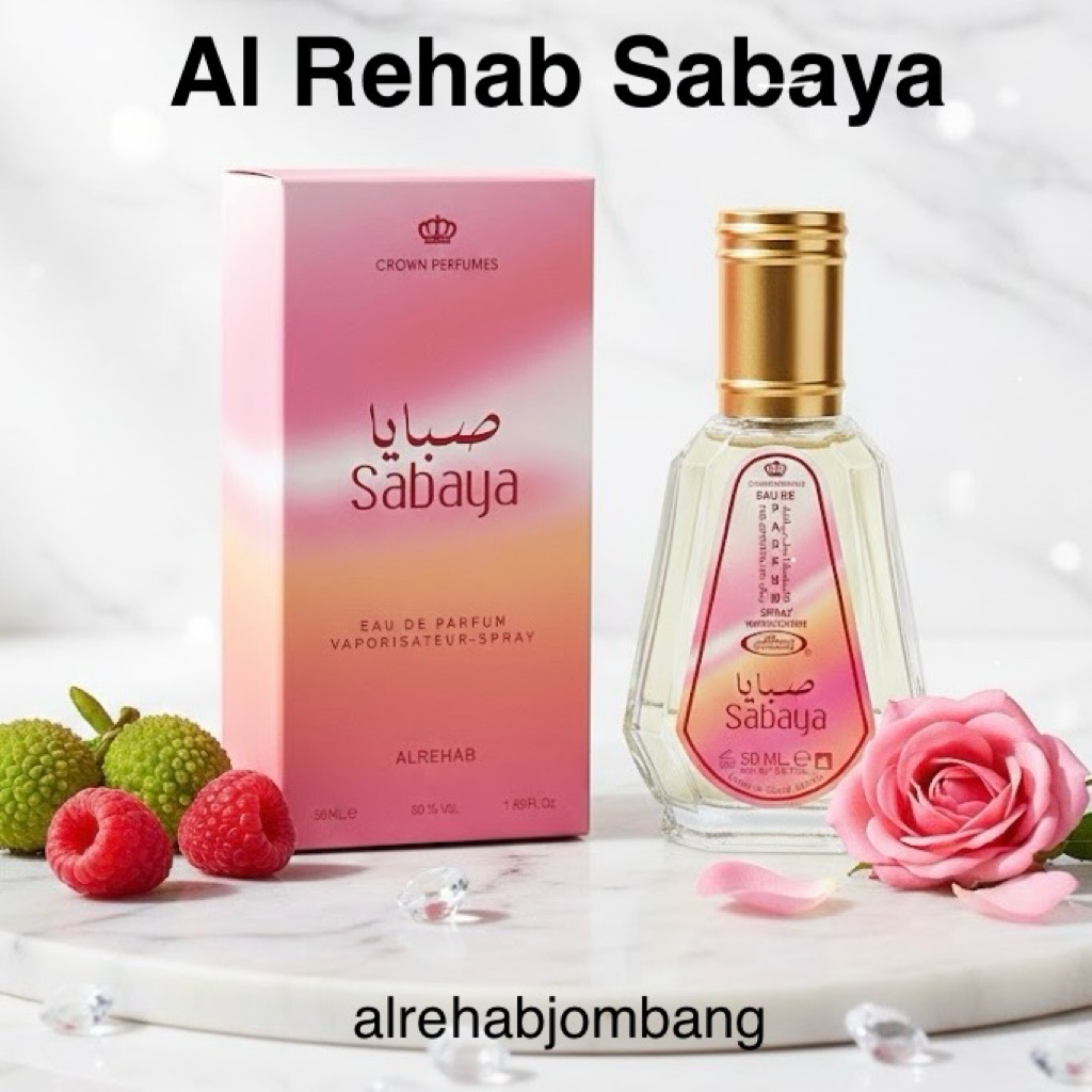 Parfum Sabaya 50ml Spray by Al Rehab Original