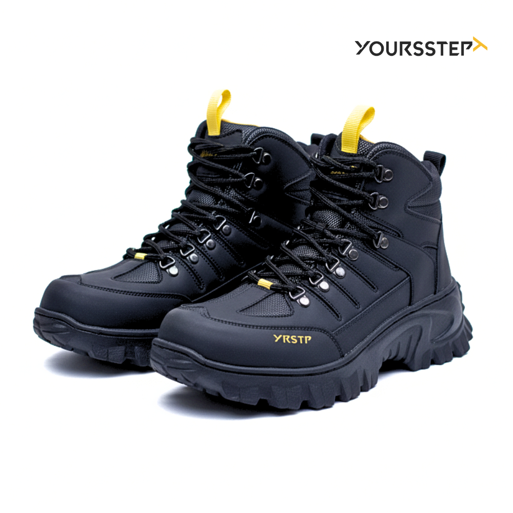 Yoursstep Jaguar Sepatu Boots Safety Outdoor Proyek Hiking Series Ujung Besi