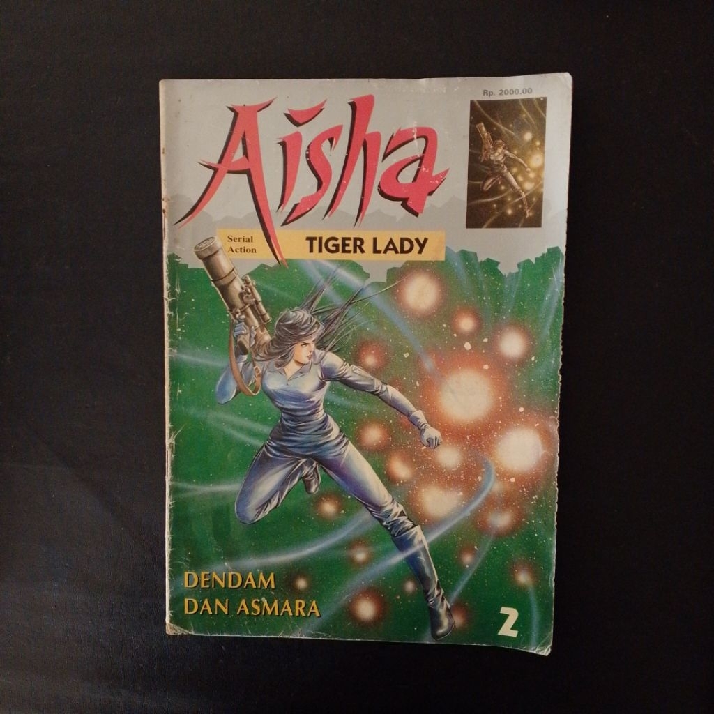 Komik Aisha Tiger Lady: Dendam dan Asmara Vol. 2 - Chris Lau