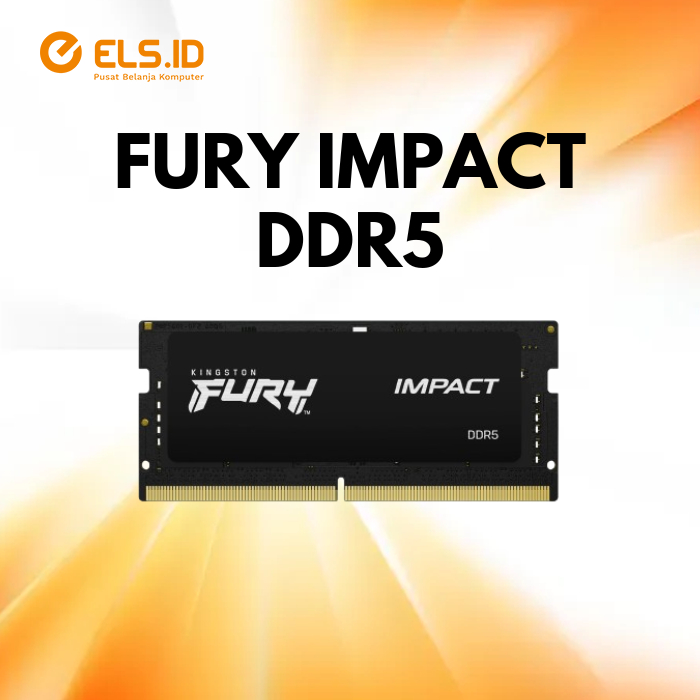 Sodimm Kingston Fury Impact DDR5 5600MHz Memory Laptop