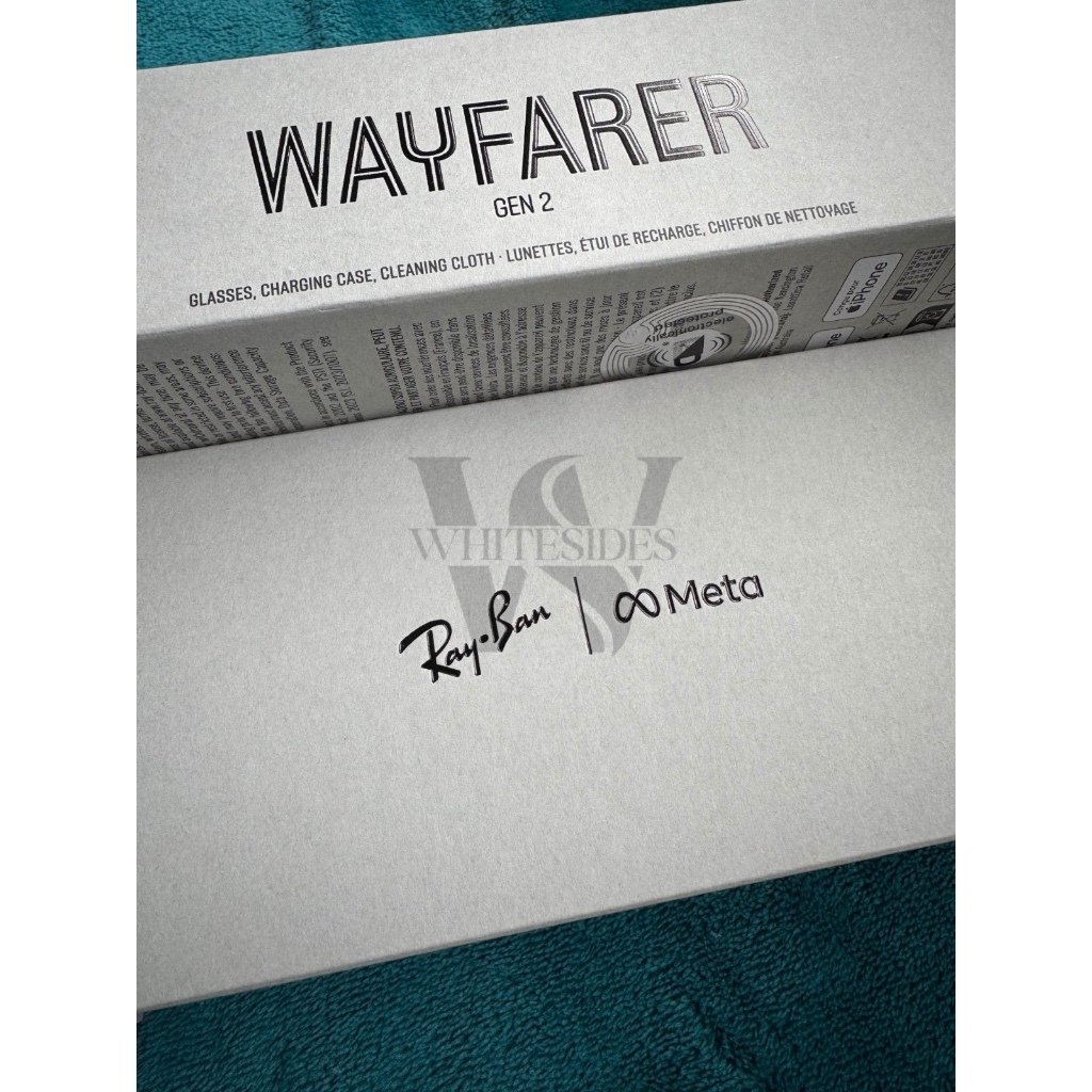 Polarised Gradient Graphite - Rayban Kacamata Meta AI Wayfarer Gen 2 Matte Black Polarised Gradient 