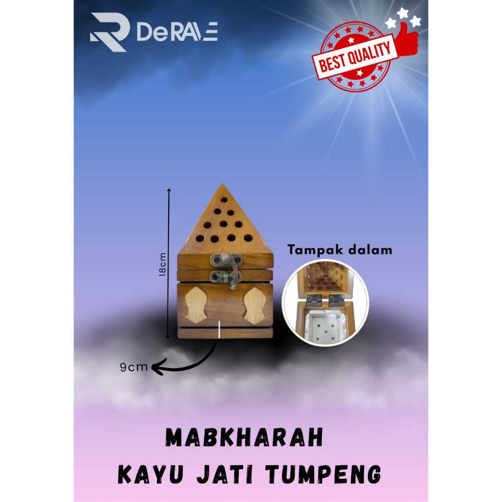 Mabkharah Kayu Jati Tumpeng