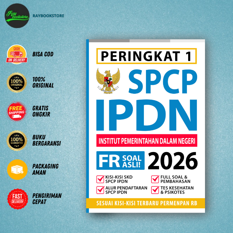 Buku Peringkat 1 SPCP IPDN 2026 - Media Eduka