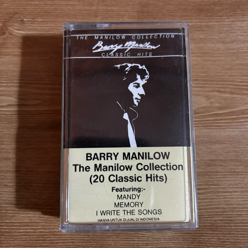 KASET PITA ORIGINAL BARRY MANILOW THE MANILOW COLLECTION 20 CLASSIC HITS