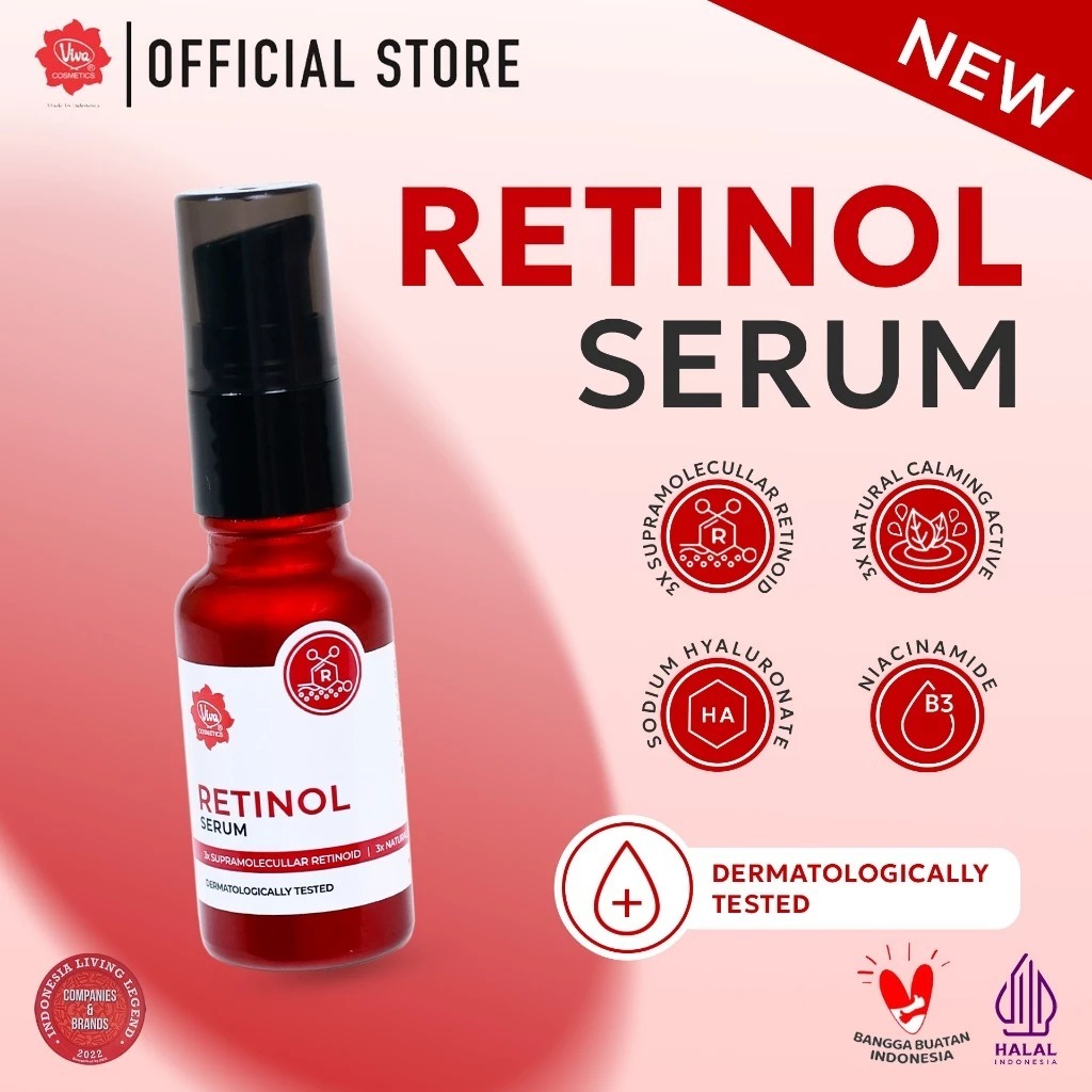 Viva Retinol Serum 3X Retinoid Niacinamide Hyaluronate