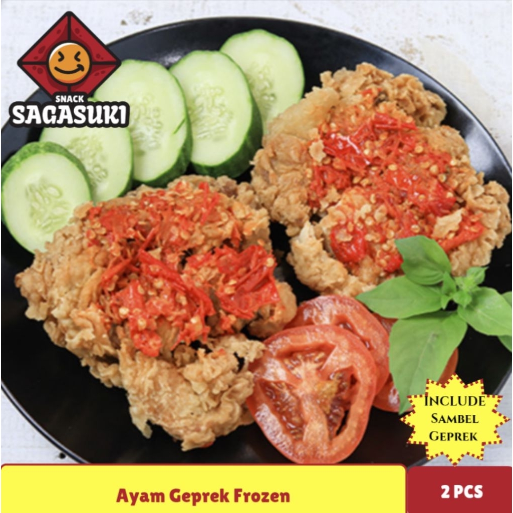 AYAM DADA CRISPY + SAMBAL GEPREK  [FROZEN - 2 PCS]