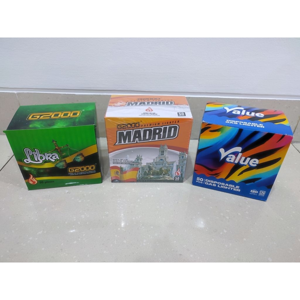 Korek Api Gas Magnet G2000 Libra, G2000