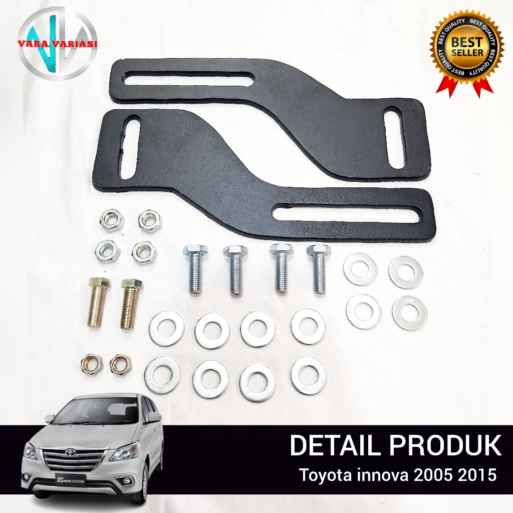 Breket Dudukan Towing Depan Mobil Innova 2005 - 2015