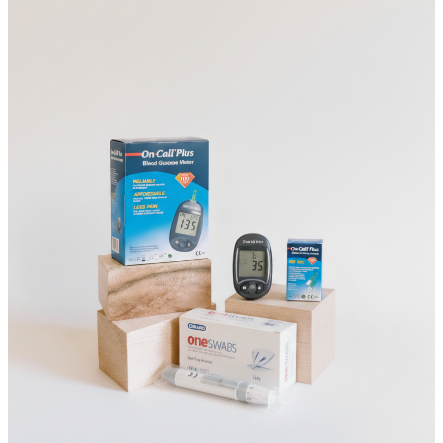 Paket Alat Cek Gula Darah / Alat Cek Gula Darah