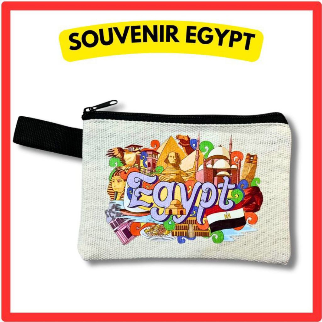 SOUVENIR POUCH EGYPT OLEH OLEH NEGARA MESIR