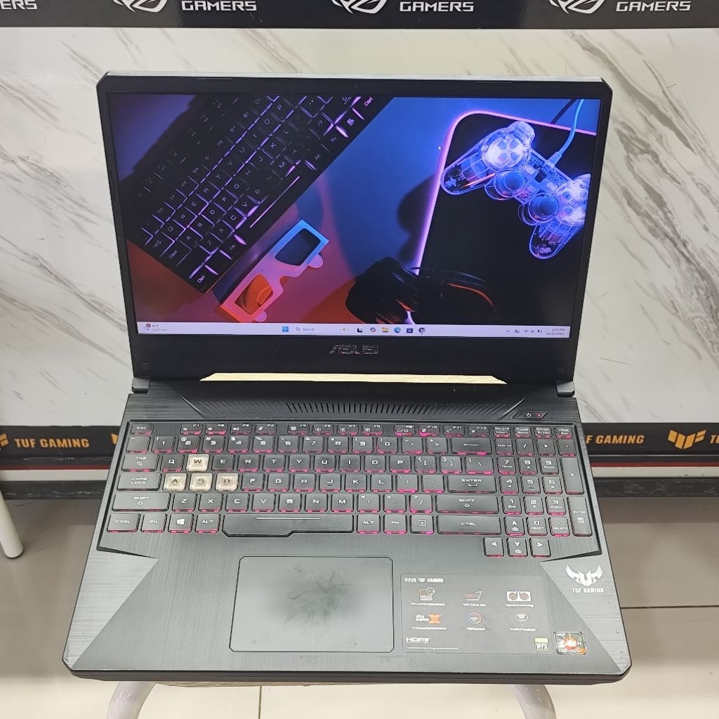 Laptop 2nd GM ASUS TUF FX505DV Ryzen 7 3750H RAM 16GB SSD 512GB RTX 2060