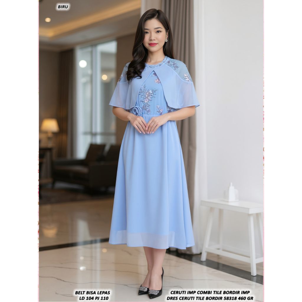 DRES CERUTI TILE BORDIR 58318